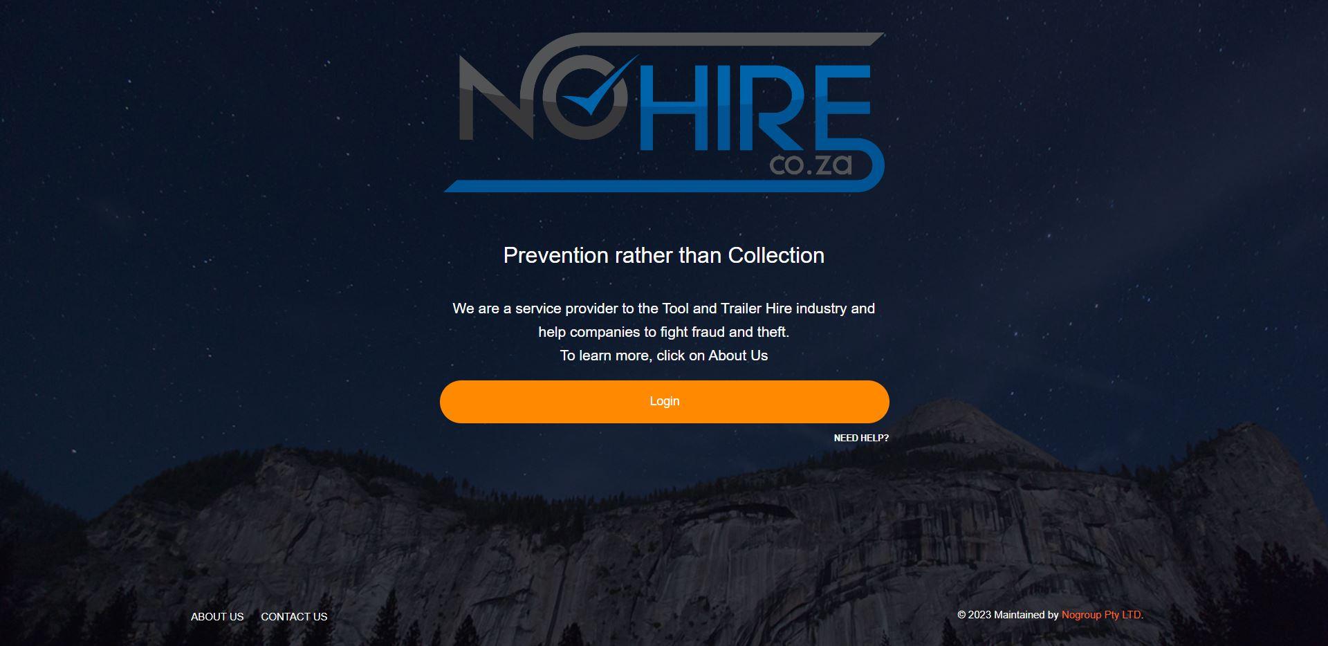 Nohire Anti-Fraud Database